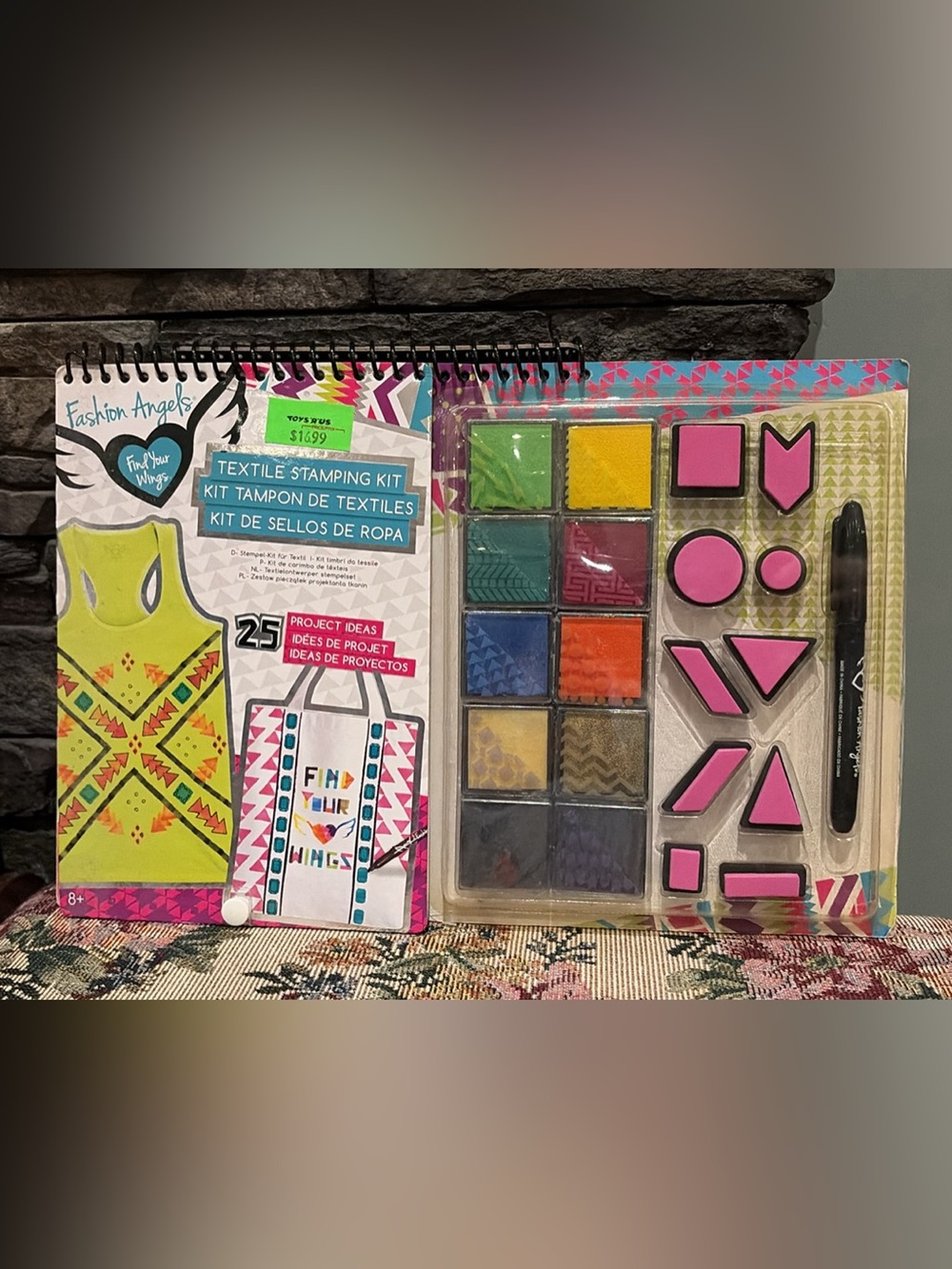 Fashion Angels Textile Stamping Kit